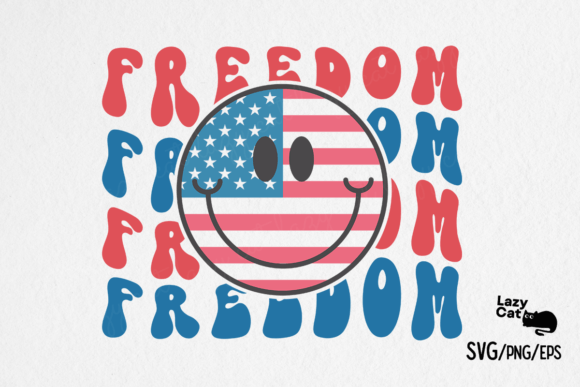 4th of July Freedom Retro SVG Design Review