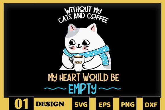 Cat and Coffee Lover Embroidery Design Review