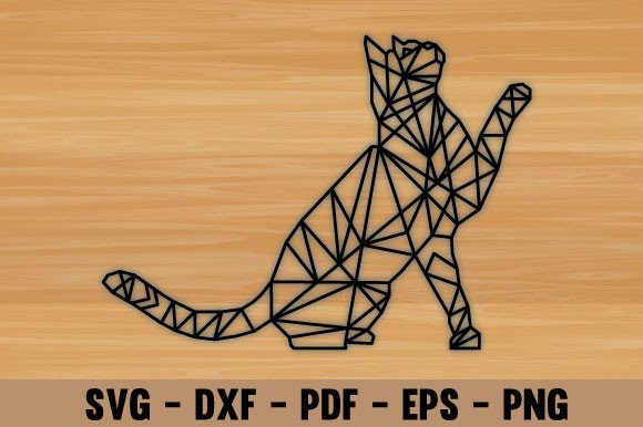 Geometric Cat Laser Metal Wall Decor Review