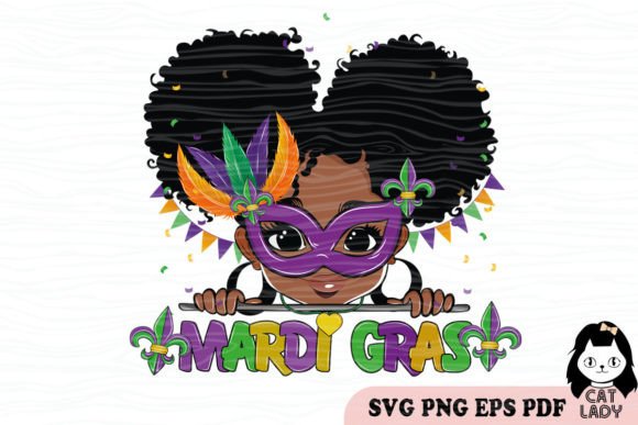 Mardi Gras Black Girl SVG Sublimation Review