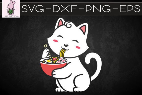 Ramen Cat Kawaii Anime Japanese Gift