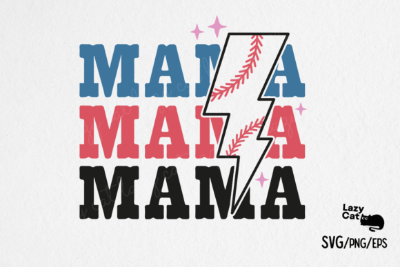 Retro Baseball Mama SVG Design Review