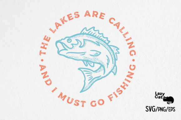 Summer Lake Fishing SVG Design Review