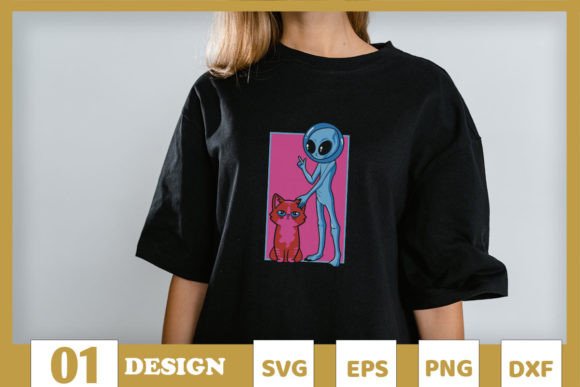 UFOs Alien Funny Cat Embroidery Review