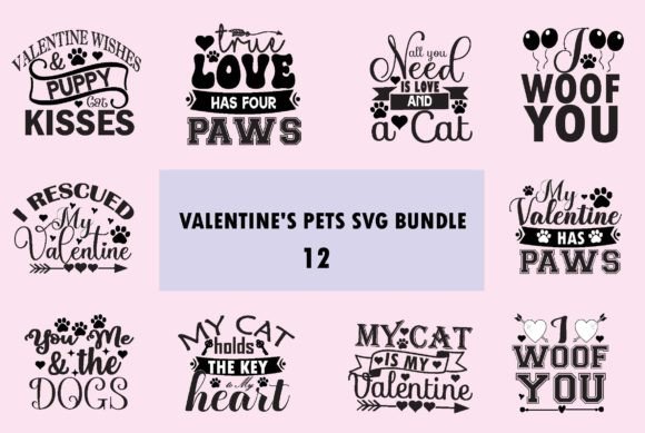 Valentine’s Pets SVG Bundle Review
